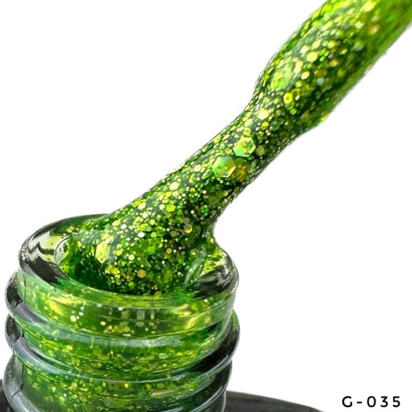 LED Gelelac NEXT G-035 - гель-лак подвійний пігментації, 10,5ml