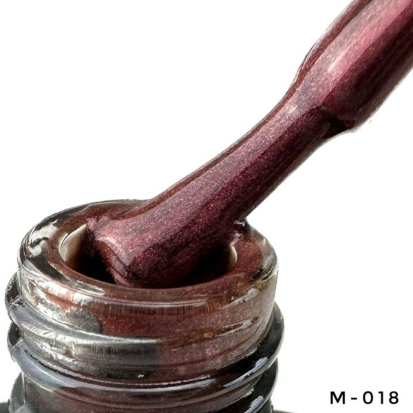 LED Gelelac NEXT M-0018 - гель-лак подвійний пігментації, 10,5ml