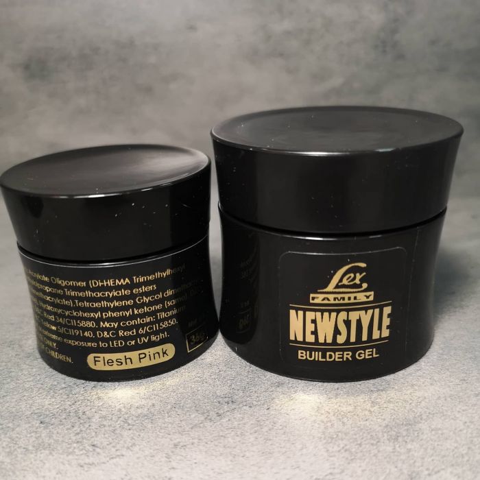 LEX NEW STYLE Gel Sistem - Flesh Pink, 60g