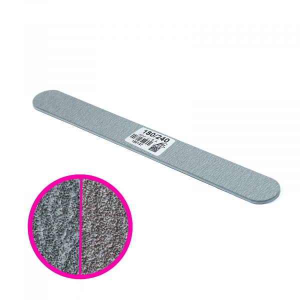 LEX Пилка сіра вузька 180/240 грит, 25шт