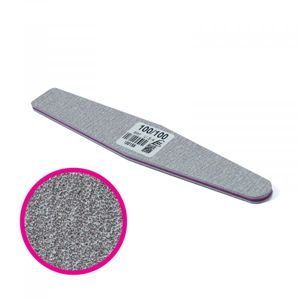 LEX Пилка сіра ромб 100/100 грит, 25 шт