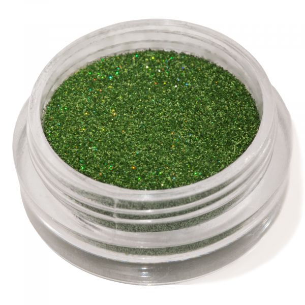 Блискітки дрібні для nail дизайну зелені голограма