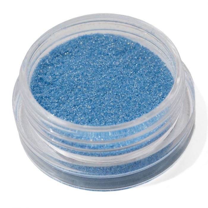 Блискітки дрібні для nail дизайну блакитні голограма