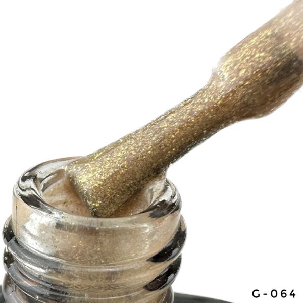 LED Gelelac NEXT G-064 - гель-лак подвійний пігментації, 10,5ml