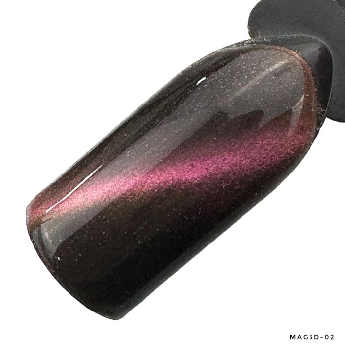 LED Gelelac NEXT MAG5d-02 - гель-лак подвійний пігментації котяче око 5d, 10,5ml