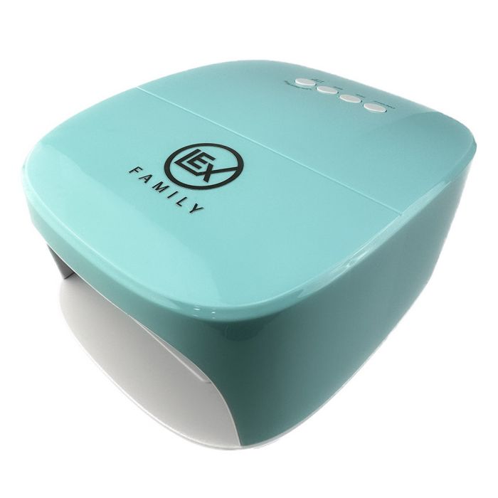 LED лампа 48W бірюзова