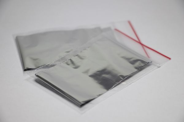 Фольга для лиття - 4х50см ультратонка, срібло