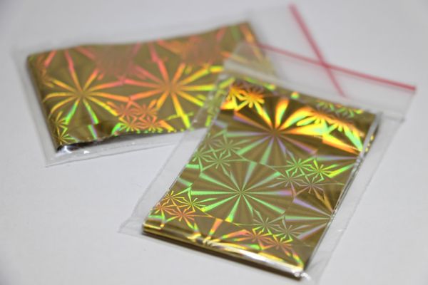 Фольга для литий - 4х50см, золота галограма