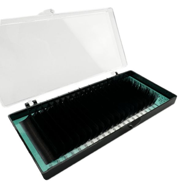 Вії LEX Black Matte 20 lines 0.05 СC 14 mm