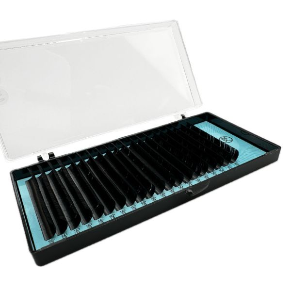 Вії LEX Black Matte 20 lines 0.05 СC 9 mm