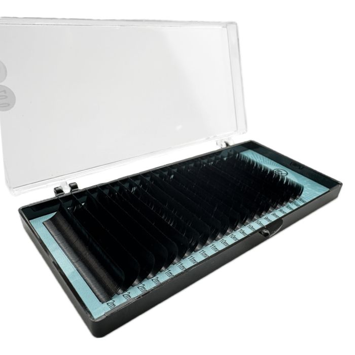 Вії LEX Black Matte MIX 20 lines 0.05 С 8-9-10-11-12mm