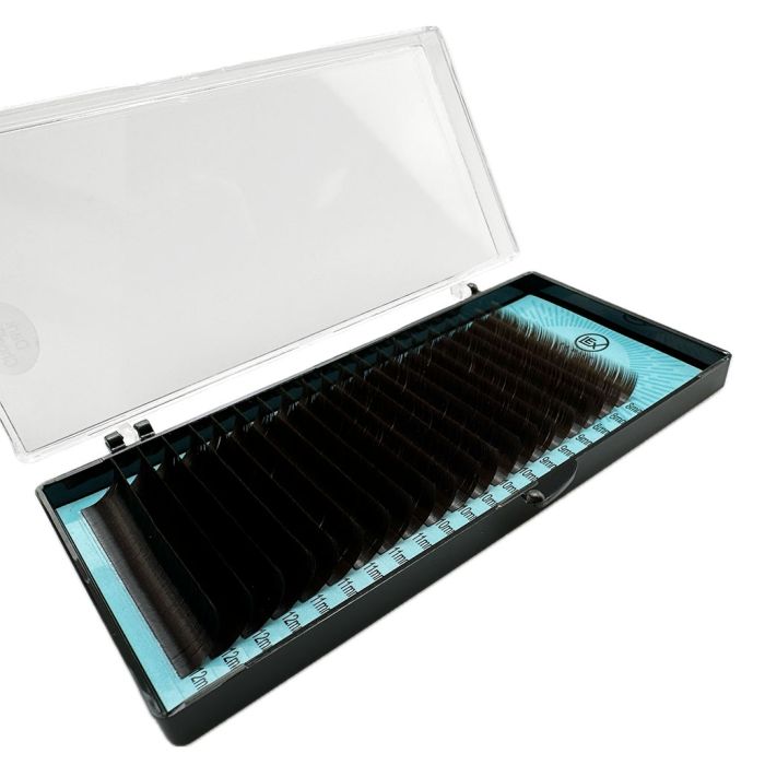 Вії LEX Dark Chocolate MIX 20 lines 0.07 B 8-9-10-11-12mm