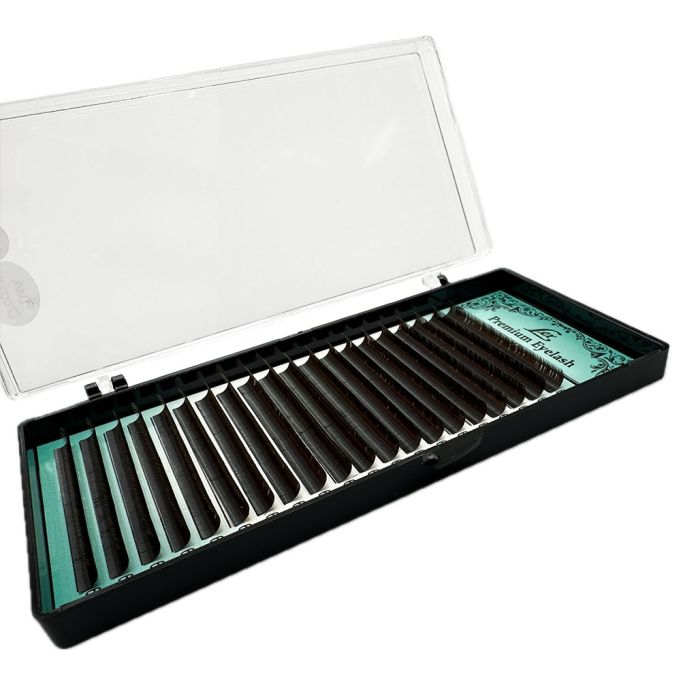 Вії LEX Dark Chocolate 20 lines 0.07 C 6mm