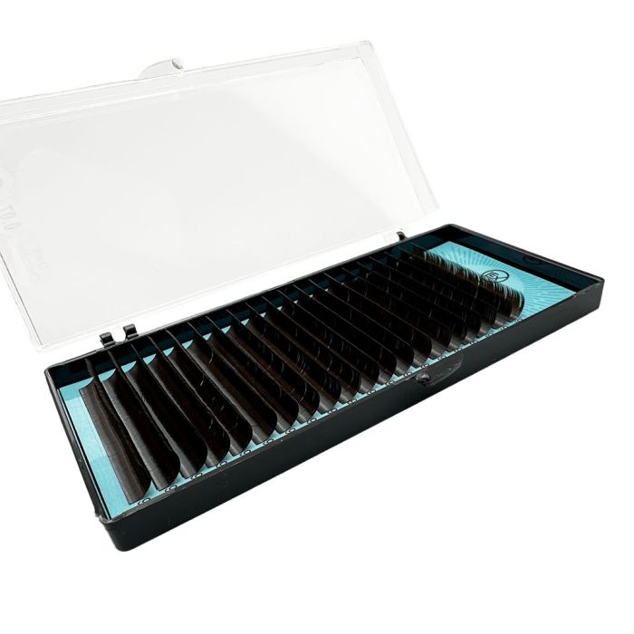 Вії LEX Dark Chocolate 20 lines 0.07 C 9mm