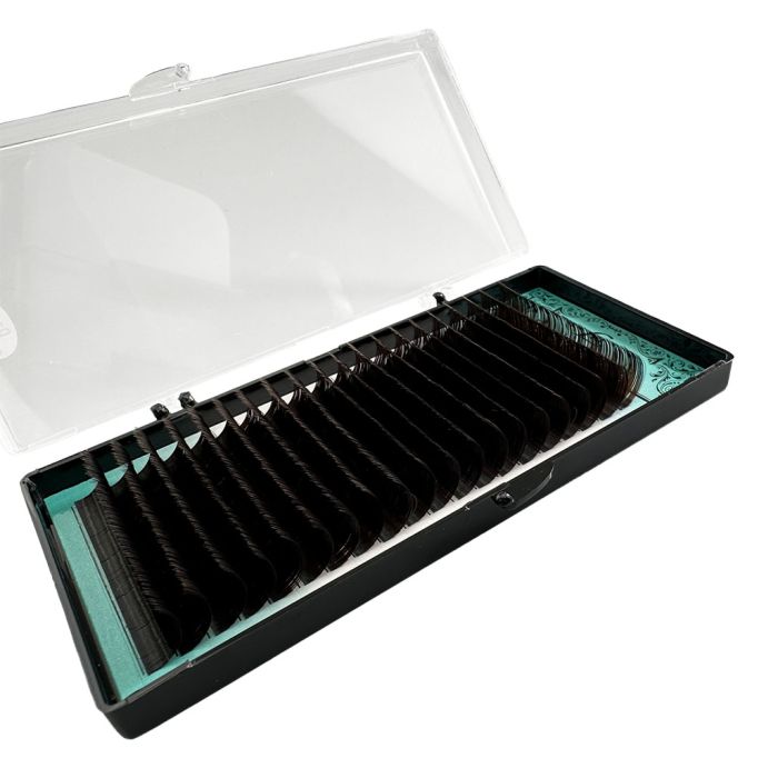 Вії LEX Dark Chocolate 20 lines 0.10 D 13mm