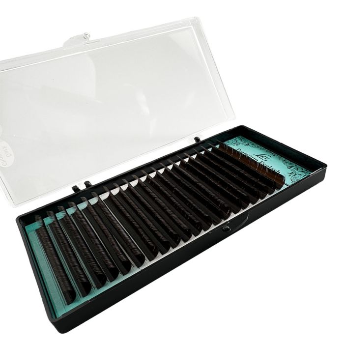 Вії LEX Dark Chocolate 20 lines 0.10 D 9mm