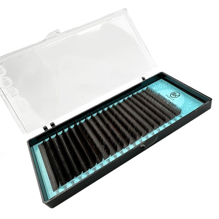 Вії LEX Dark Chocolate MIX 20 lines 0.07 L 6-7-8-9mm