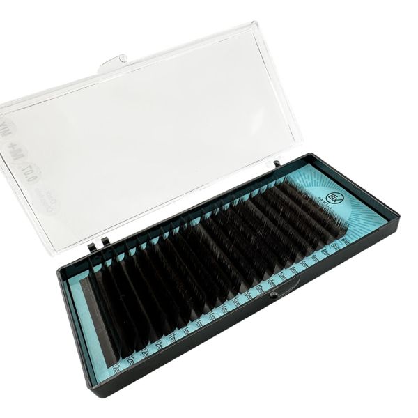 Вії LEX Dark Chocolate MIX 20 lines 0.07 L 8-9-10-11-12mm