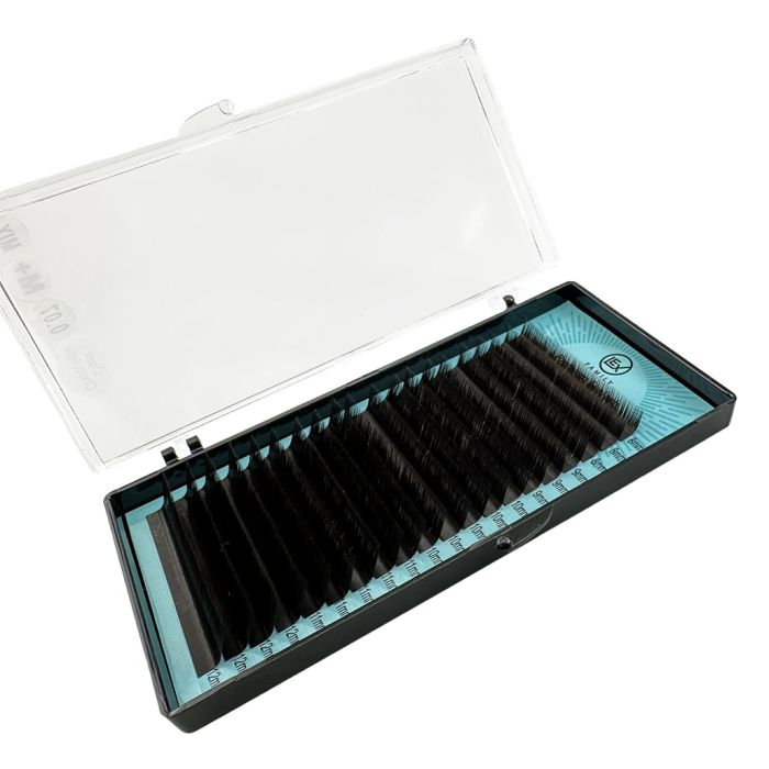 Вії LEX Dark Chocolate MIX 20 lines 0.07 L 8-9-10-11-12mm
