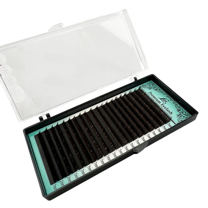 Вії LEX Dark Chocolate 20 lines 0.07 M+ 7mm