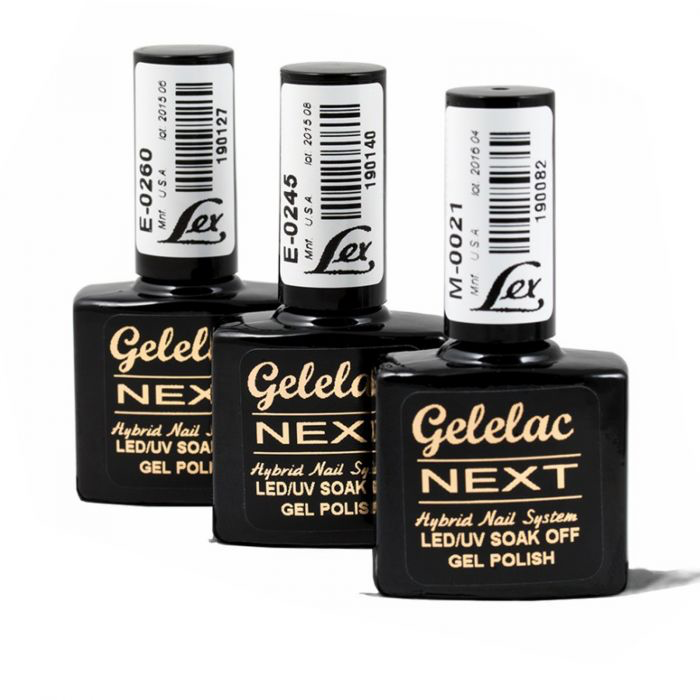 LED Gelelac NEXT E-0045 - гель-лак подвійний пігментації, 10,5ml