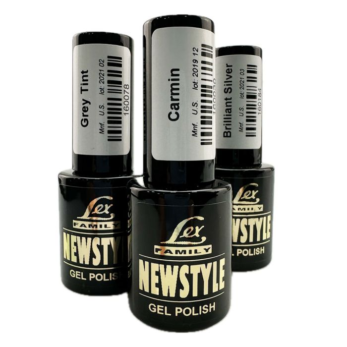 LEX NEW STYLE Brilliant Gold - світловідбиваючий гель-лак, 8ml