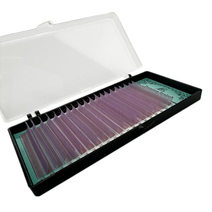Вії LEX Light Violet MIX 20 lines 0.07 CC 7-8-9-10-11-12 mm