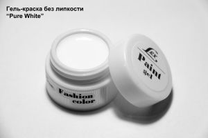 LEX Paint Gel Pure White - гель-фарба без залишкової липкості, 7g