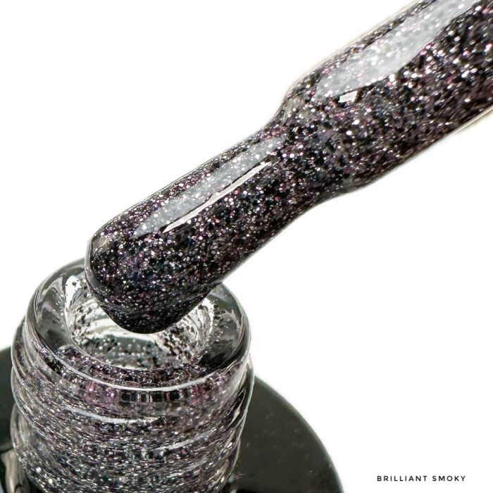 LEX NEW STYLE Brilliant Smoky - світловідбиваючий гель-лак, 8ml