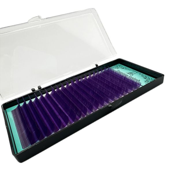 Вії LEX VIOLET MIX 20 lines 0.07 C 7-8-9-10-11-12mm